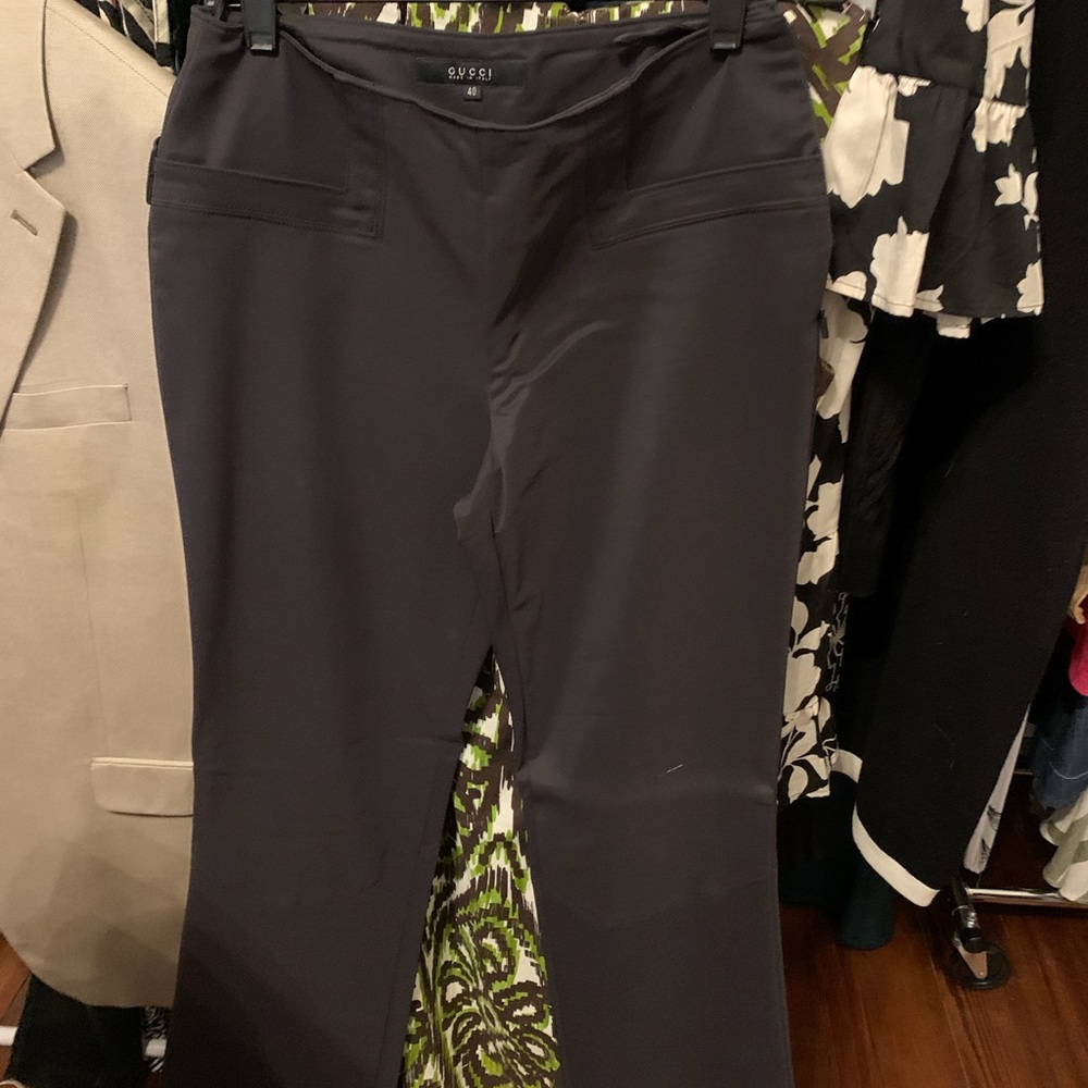 Gucci Women's Black Flare Pants